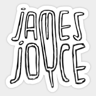 James Joyce Sticker